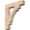 Ekena Millwork Merced Block Smooth Bracket, Douglas Fir, 5 1/2"W x 32"D x 36"H BKT06X32X36MRC05SDF - alternate 1